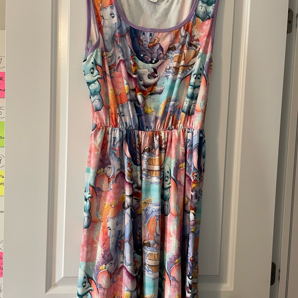 Disney AOP Dumbo Casual Dress